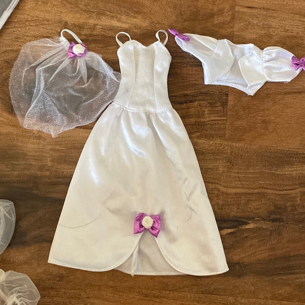 Barbie wedding dresses